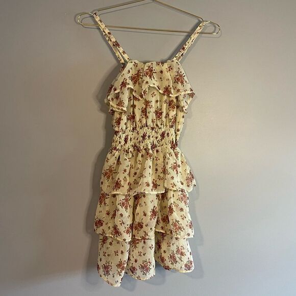 Chesley Cottagecore Floral Mini Dress | SZ M - Picture 7 of 13